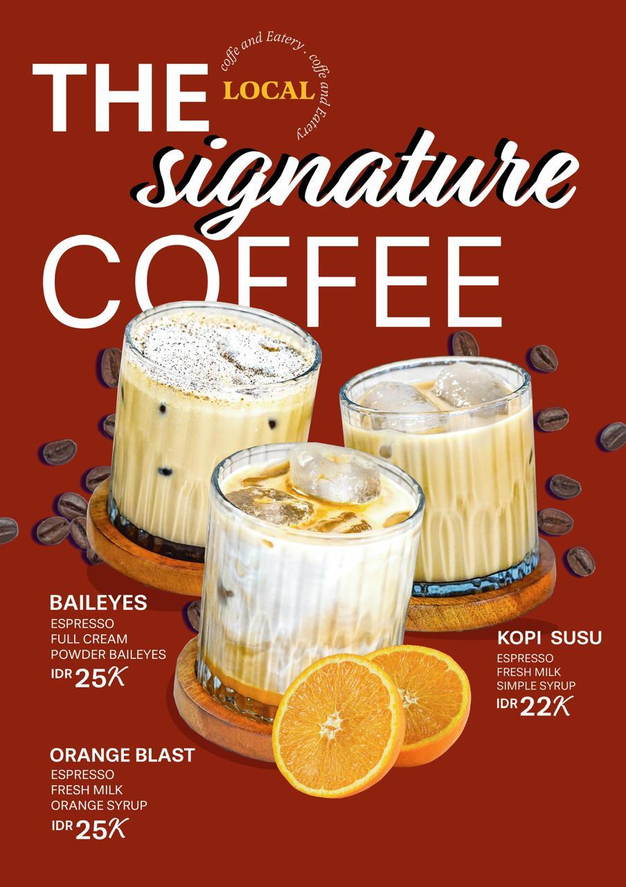 Menu Local Cafe 1