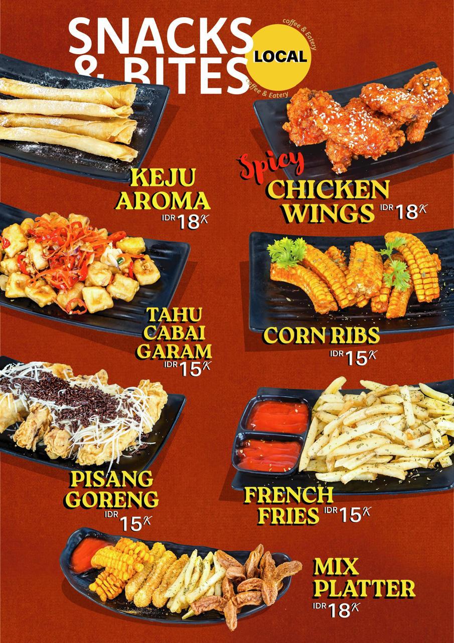 Menu Local Cafe 10
