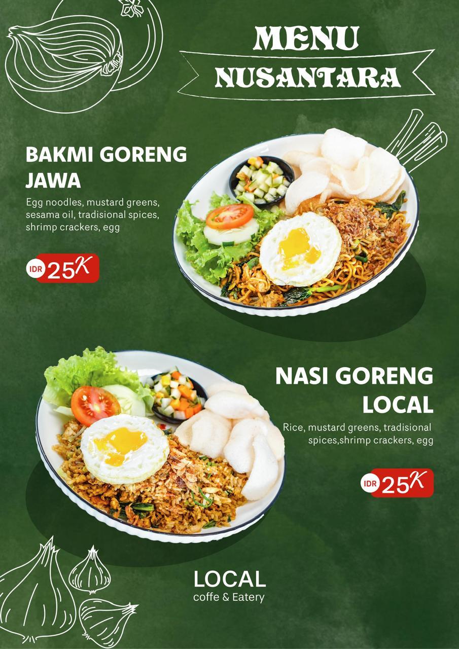 Menu Local Cafe 8